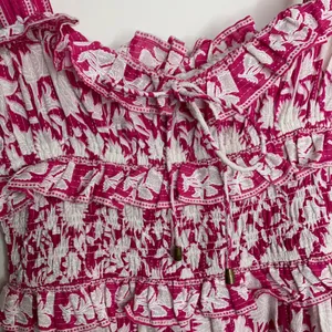 Saylor Denise Tiered Pink Floral Maxi Womens Dress Small thumbnail 9