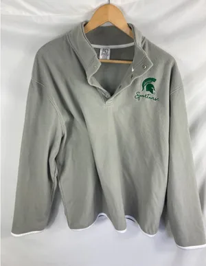 Pro Edge by Knights Apparel MSU Spartans Fleece Sweatshirt Size XL 16/18 thumbnail 1