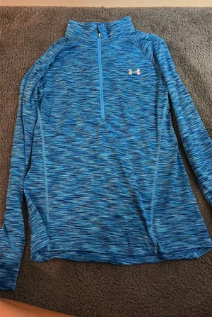 Under Armour Blue Quarter-Zip Pullover thumbnail 1
