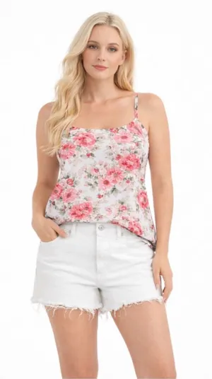 Madewell White Frayed Hem Denim Shorts thumbnail 1