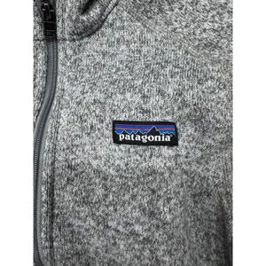 Patagonia Better Sweater‎ Quarter Zip Fleece Pullover Gray Knit Cozy Size S thumbnail 3