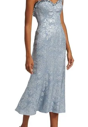 Markarian Odelina Brocade Midi Dress NWT thumbnail 10