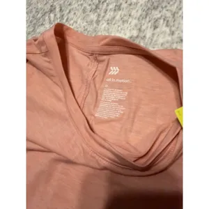 All‎ in Motion Women's Plus Size 1X Pink Heathered Sleeveless Tank Top Athletic thumbnail 3