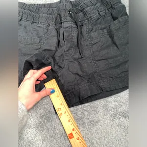 Athleta Cabo linen 4” shorts 6 thumbnail 4