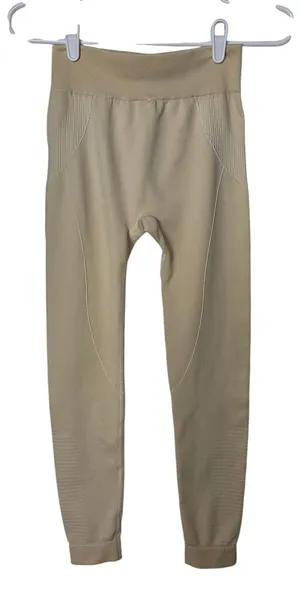 Kappa Beige Seamless Ankle High Rise Activewear Leggings Size Medium-Large thumbnail 1
