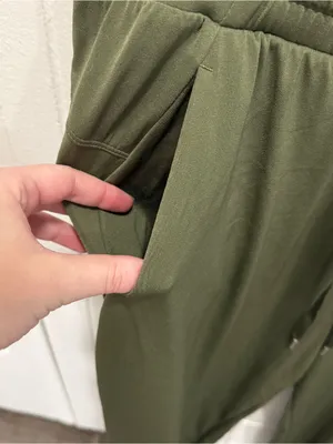 Calia Green High Rise Joggers Size M thumbnail 3
