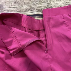 SHEIN Joress Dress Pants Womans Sz L Pink High-Rise Wide Leg thumbnail 4