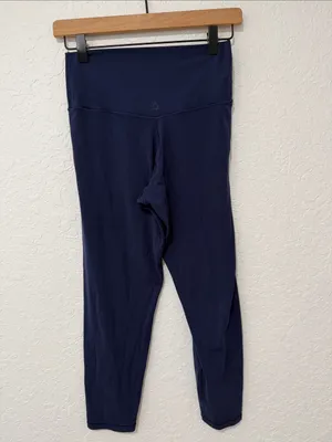 OFFLINE by AERIE Navy Blue Real Me Hi-Rise 7/8 Leggings thumbnail 5