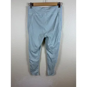 FP Movement Leggings M Blue Stretch Cropped Minimalist Gorpcore‎ Yoga Pilates thumbnail 2