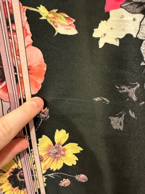 Victoria’s Secret Satin Patchwork Floral Bohemian Pajama Pants thumbnail 5