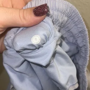 ✨Lululemon Hotty Hot Low-Rise Lined Short 4" Pastel Blue Sz 8✨ thumbnail 14