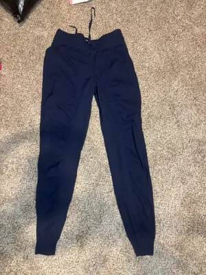 Navy Blue Lululemon Dance Studio Joggers 4 thumbnail 4