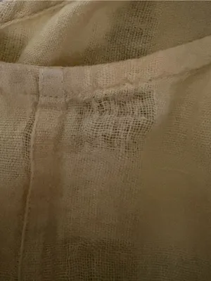 FLAX 100% Linen Yellow Woven Windowpane Check Tank Top Lagenlook Medium FLAW thumbnail 11
