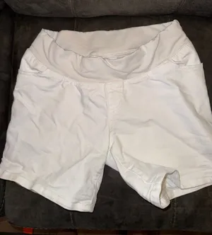 Liz Lange White High-Waist Women’s Shorts (maternity) thumbnail 1