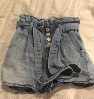 High Waisted Jean Short thumbnail 1
