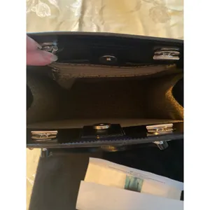 Cartier Leather Shoulder Tote Bag Panthere Cartier Black Medium Women thumbnail 8