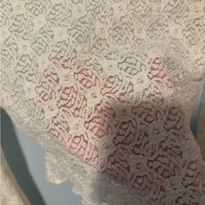 West of Melrose Cream Lace Top: Size- XS thumbnail 4