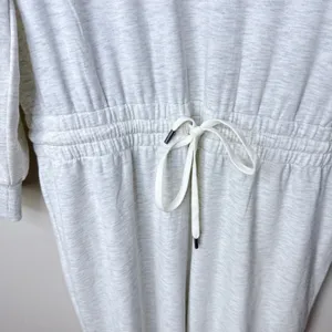 Calia by Carrie Underwood Soft Shawl Collar Jumpsuit Light Grey Heather‎ Large thumbnail 5