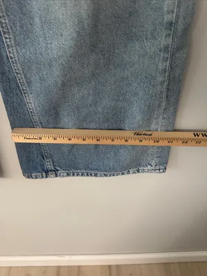 Free People We the Free Women's High Rise Flare Jeans Size 30 ButtonFly thumbnail 9