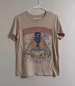 Zoe + Liv Nashville graphic tee thumbnail 1