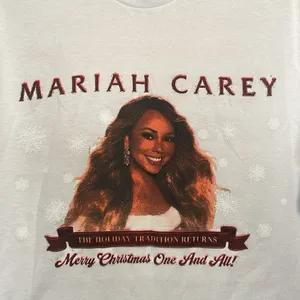 Mariah Carey- Merry Christmas One And All Tour Date T-Shirt- Size M/L thumbnail 4