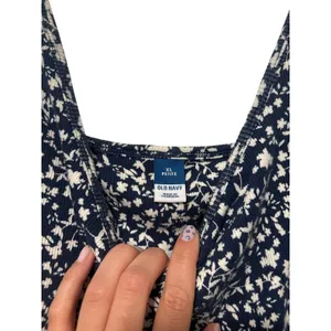 Old Navy XL Petite Blue Floral Sleeveless Mini Dress Women’s Stretch Casual thumbnail 3