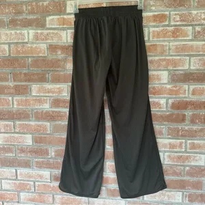 Offline Aerie Wide Leg Sweatpants Built In Shorts Women’s XS Gray Perforated thumbnail 4