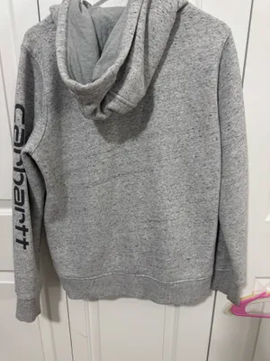 Carhartt Hoodie Grey Medium thumbnail 4