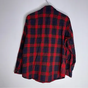 lauren ralph lauren‎ Small Red Blue Plaid Collar Button Down Top CP thumbnail 2