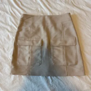 H&M Beige Mini Skirt thumbnail 1