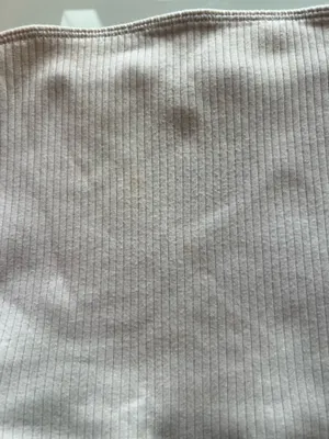 Hollister White Ribbed Tube Top thumbnail 3