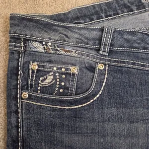 Revolt Jeans Y2K Women 12 Western Embroidered Country Rodeo Bedazzle Jeweled thumbnail 8