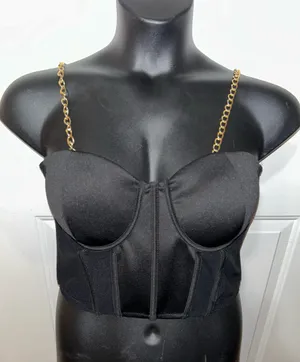 Say What? Mesh crop top thumbnail 2