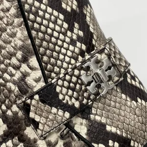 Tory Burch Kira Stamped Snake Print Leather Bootie - 8.5 thumbnail 10