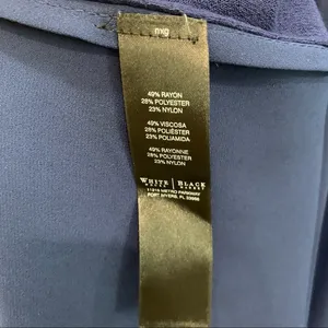 White House Black‎ Market blue long sleeve top SM thumbnail 4