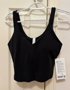 NWT Lululemon Align Tank Black thumbnail 1
