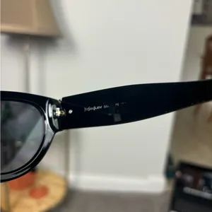 Saint Laurent Sunglasses SL M94 001‎ Shiny Black Frame Grey Lens thumbnail 11