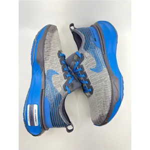 Nike Womens 10.5 Grey Blue Air Zoom Vomero 16 Running Shoes DA7698-002 thumbnail 6