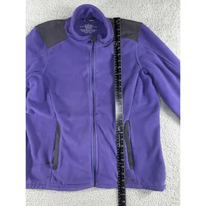 LL Bean Jacket‎ Women Large Fleece Full Zip Polartec Wind Pro Outdoor thumbnail 5