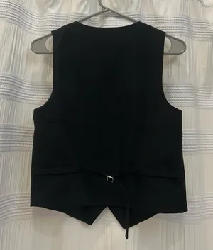 Zara Black Vest Top thumbnail 5