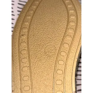 NWT Verbenas Womens Suede Peep Toe Espadrille Flats Taupe Made‎ in Spain Sz 9.5 thumbnail 8