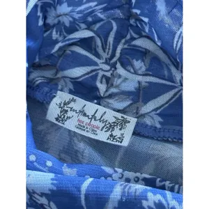 Free People Intimately NWT Under It All Mesh Bodysuit XL Bluebell Combo Sheer thumbnail 6