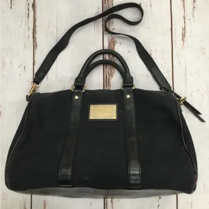 Victoria'S Secret Black Canvas Bag thumbnail 11