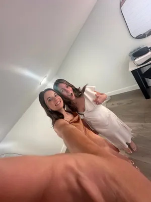 Champagne bridesmaid dress thumbnail 6