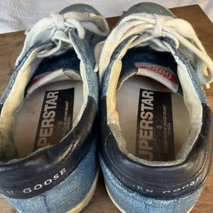 Golden Goose Superstar Blue Glitter 36 thumbnail 5