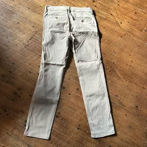 American Eagle tan skinny 8 preppy flat front slacks thumbnail 3