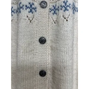 Dale of Norway Vintage Wool Nordic Faire Isle Button Down Cardigan Size Medium‎ thumbnail 7