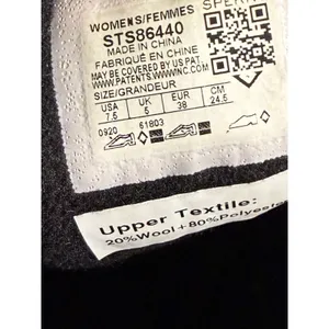 Sperry Saltwater Wool Black Duck Boots Womens 7.5‎ Waterproof Rain STS86440 thumbnail 3