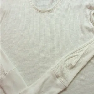 Anthropologie We The Free thermal look top M thumbnail 3