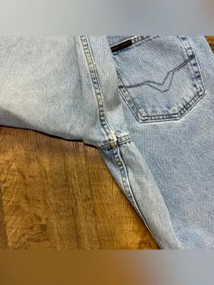 Vtg Y2K Harley-Davidson Baggy Cut Off Jorts Distressed Denim Jean Shorts Sz 31 thumbnail 15